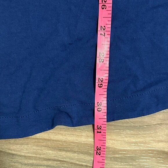 J. Jill Wearever Collection Blue Jersey 3/4 Sleeve Button Tunic Women’s Size 3X - Picture 4 of 7